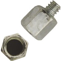 Sechskant-Verbindungsstück männlich-weiblich aus verzinktem Stahl - ø M7 x 150 / M8 - 15 mm - Packung mit 50 Stück Scell-it RMFHEXM7M8 von SCELL-IT