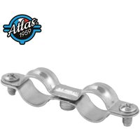 Scell-it - Standard-Doppelschelle aus verzinktem Stahl mit M7 x 150 cd Ø28 - Packung mit 50 Stück CD28 Scell-it - Standard-Doppelschelle aus verzinktem Stahl mit M7 x 150 cd Ø28 - Packung mit 50 Stück CD28 von SCELL-IT