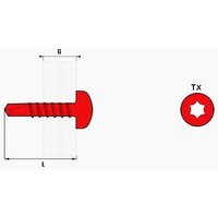Ac tcx 3,5x19 scellit selbstbohrende Schrauben – Box mit 500 Stück – TCX35019 von SCELL-IT