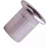 Zylindrische Blindnietmutter mit Zacken aus Alu - Flachkopf - d. M6 x 16 mm - Packung mit 200 Stück Scell-it EAD0630 von SCELL-IT