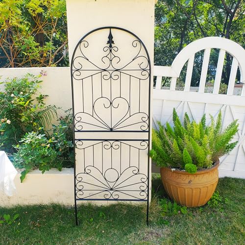 SCENDOR GARDEN 1er-Pack Gartengitter für Ranken und Kletterpflanzen im Freien 150CM x 56CMx 1.3CM Rankgitter, Schwarzes Garten Rankgitter für Kletterpflanzen im Freien für Rosen SCENDOR GARDEN 1er-Pack Gartengitter für Ranken und Kletterpflanzen im Freien 150CM x 56CMx 1.3CM Rankgitter, Schwarzes Garten Rankgitter für Kletterpflanzen im Freien für Rosen von SCENDOR GARDEN