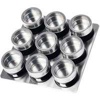 SCHÄFER Gewürzdosenset schwarz Edelstahl von SCHÄFER