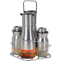 SCHÄFER Menageset silber Stahl von SCHÄFER