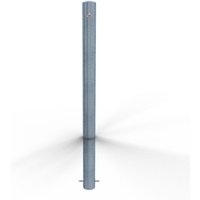 Schake Absperrpfosten ortsfest aus Stahlrohr verzinkt Ø89x2,9mm mit Dübelbefestigung und Stahlkappe 900mm Überflur Schake Absperrpfosten ortsfest aus Stahlrohr verzinkt Ø89x2,9mm mit Dübelbefestigung und Stahlkappe 900mm Überflur von SCHAKE