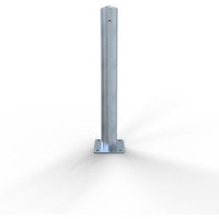 Schake Absperrpfosten ortsfest für Dübelbefestigung aus Stahlrohr verzinkt Ø108x2,9mm mit Stahlkappe 900mm Überflur Schake Absperrpfosten ortsfest für Dübelbefestigung aus Stahlrohr verzinkt Ø108x2,9mm mit Stahlkappe 900mm Überflur von SCHAKE