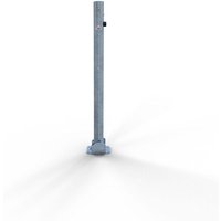 Schake Absperrpfosten umlegbar aus Stahlrohr verzinkt Ø60x2,5mm mit Dübelbefestigung, Profilzylinderschloss und Stahlkappe 900mm Überflur Schake Absperrpfosten umlegbar aus Stahlrohr verzinkt Ø60x2,5mm mit Dübelbefestigung, Profilzylinderschloss und Stahlkappe 900mm Überflur von SCHAKE