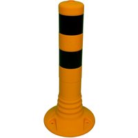 Schake Flexipfosten Ø80mm in gelb mit schwarzen Streifen und Dübelbefestigung aus PUR 450mm hoch Schake Flexipfosten Ø80mm in gelb mit schwarzen Streifen und Dübelbefestigung aus PUR 450mm hoch von SCHAKE