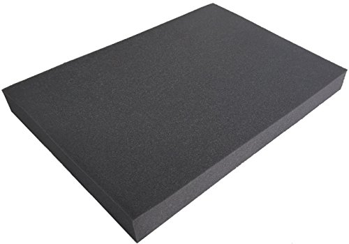 SCHAUMEX ® Schaumstoffmatte Sitzkissen Schaumstoff Kissen Stuhl Polster Auflage Multifunktional 50x35x4,5cm - In Deutschland hergestellt (Stückzahl: 4) von SCHAUMEX