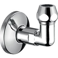 Schell Winkel Verschraubung, lange Bauform Rosette, DN 15 G 1/2" AG x 1/2" AG, d. 12mm, Chrom Schell Winkel Verschraubung, lange Bauform Rosette, DN 15 G 1/2" AG x 1/2" AG, d. 12mm, Chrom von SCHELL