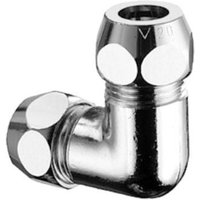 Winkel Doppel Verschraubung 064460699 3/8 x 3/8 x 10 mm, verchromt - Schell von SCHELL