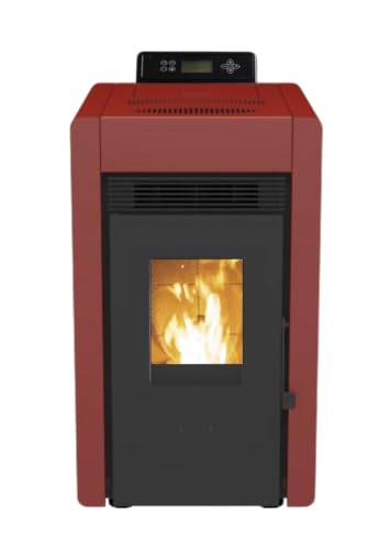 Schenger Pelletofen HLP3402 (Rot) von SCHENGER