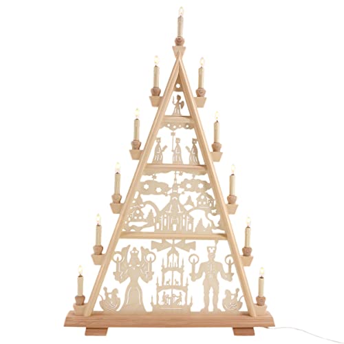 SCHENK HOLZKUNST Lichterspitze Motiv Seiffen, 4 Etagen SCHENK HOLZKUNST Lichterspitze Motiv Seiffen, 4 Etagen von SCHENK HOLZKUNST