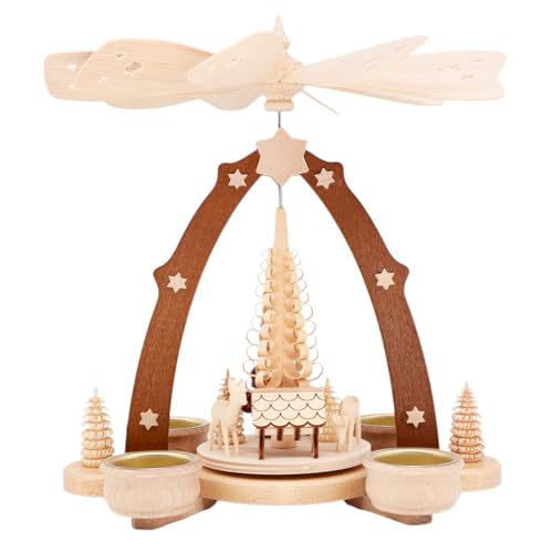 SCHENK HOLZKUNST Teelichtpyramide Jäger SCHENK HOLZKUNST Teelichtpyramide Jäger von SCHENK HOLZKUNST
