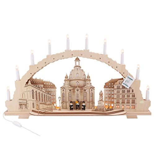 SCHENK HOLZKUNST Tietze Schwibbogen mit Frauenkirche LED SCHENK HOLZKUNST Tietze Schwibbogen mit Frauenkirche LED von SCHENK HOLZKUNST
