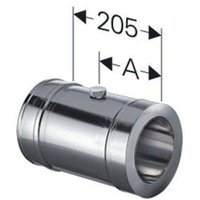 Schiedel - Schornstein Längenelement 205 mm mit Messöffnung Edelstahl dw dn 180 Schiedel - Schornstein Längenelement 205 mm mit Messöffnung Edelstahl dw dn 180 von SCHIEDEL
