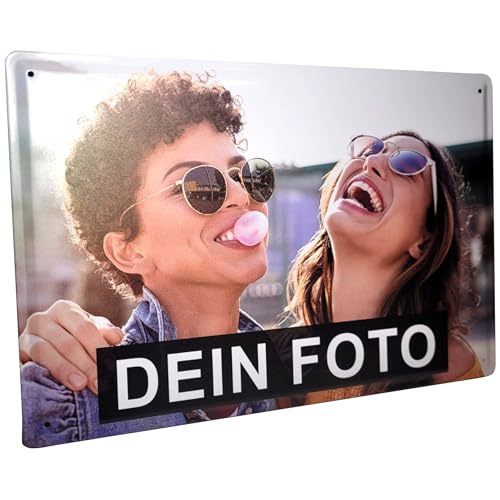 Personalisierbares Blechschild Individuell bedruckt mit Wunschtext & Bild Hochwertiges Metallschild für Haus Tür & Deko Personalisierbares Blechschild Individuell bedruckt mit Wunschtext & Bild Hochwertiges Metallschild für Haus Tür & Deko von SCHILDER HIMMEL