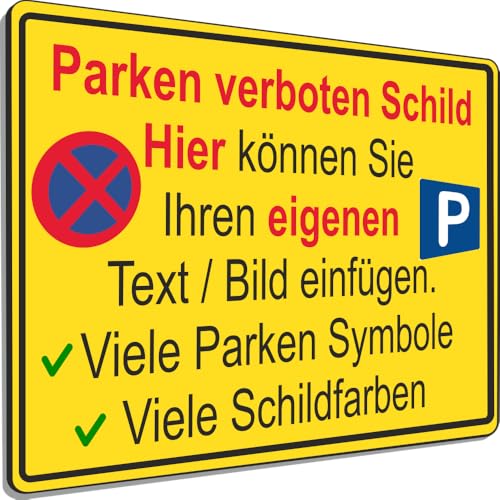 NEU!! SCHILDER HIMMEL Parken verboten Schilder selbst gestalten mit eigenem Text, Bild, Symbolen, Pfeilen in 7 Größen. Material Wetterfestes Alu-Verbund oder Kunststoff für Innen. Einfahrt/Ausfahrt NEU!! SCHILDER HIMMEL Parken verboten Schilder selbst gestalten mit eigenem Text, Bild, Symbolen, Pfeilen in 7 Größen. Material Wetterfestes Alu-Verbund oder Kunststoff für Innen. Einfahrt/Ausfahrt von SCHILDER HIMMEL