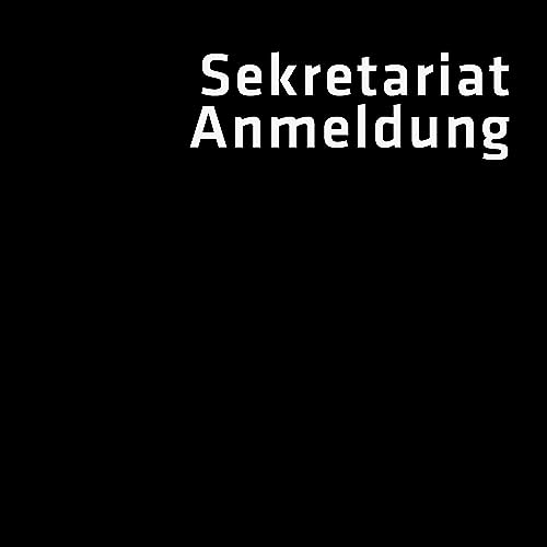 SCHILDER Systeme - Elegantes WOOD.color Türschild schwarz (VIELE MOTIVE), 150 x 150 mm, Motiv: (Schwarz, Sekretariat Anmeldung) von SCHILDER Systeme