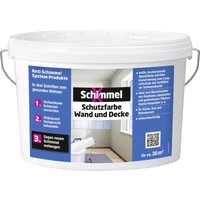 Schimmel-X Schutzfarbe Wand und Decke 5 L weiß von SCHIMMEL X