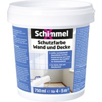 Schimmel-X Schutzfarbe Wand und Decke 750 ml weiß von SCHIMMEL X