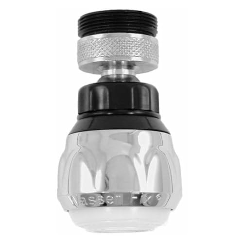 Schläfer 21060010, Küchenbrause Geschirrbrause Spülbrause für Armaturen- chrom - Wasserhahn-Luftsprudler 360° Drehbar Wassersparend Wasserhahn Filter Bewegliche Küche Wasserhahn Kopf Anschluss von Schläfer