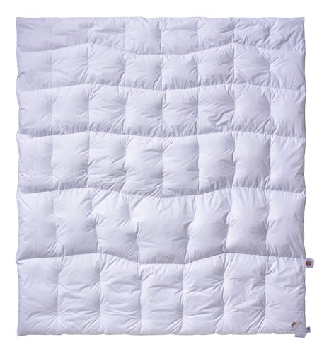 SCHLAFKÖNIG Daunendecke 220 x 240 Neue 100% Daunen Klasse 1, leicht warme Daunenbettdecke DownPass Zertifiziert, Allergiker geeignet, Made in Germany SCHLAFKÖNIG Daunendecke 220 x 240 Neue 100% Daunen Klasse 1, leicht warme Daunenbettdecke DownPass Zertifiziert, Allergiker geeignet, Made in Germany von SCHLAFKÖNIG