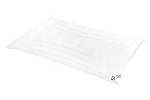 SCHLAFSTIL Kamelhaarbettdecke N500, Normal, feinster Kamelhaar Flaum 100% Kamelhaar Größe 155x200 von SCHLAFSTIL