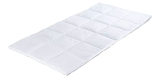 SCHLAFWOHL SILVER Anti-Rutsch Matratzenschutzauflage 90 x 200 cm • Matratzen-Auflage für Unterbett Soft-Matratzen-Topper • Matratzenschutz Boxspring-Betten geeignet • Größe: 160 x 200 cm von SCHLAFWOHL SILVER