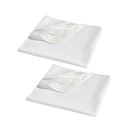 SCHLAFWOHL SILVER Wasserdichter Matratzenschoner • Matratzenschutz • Topper 90 x 200 cm • Ökotex Zertifiziert • 2er Packs von SCHLAFWOHL SILVER