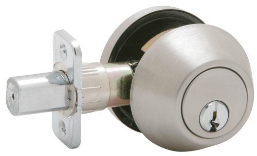 Dexter by Schlage JD60V630 Single-Cylinder Deadbolt, Satin Stainless by Schlage Lock Company von SCHLAGE