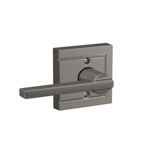 SCHLAGE F170 LAT 619 ULD Latitude Lever with Upland Trim Non-Turning Lock, Satin Nickel by Lock Company SCHLAGE F170 LAT 619 ULD Latitude Lever with Upland Trim Non-Turning Lock, Satin Nickel by Lock Company von SCHLAGE