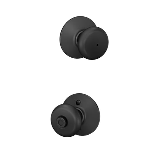 SCHLAGE F40 PLY 622 Plymouth Türknauf, Sichtschutz für Bett und Badewanne, mattschwarz SCHLAGE F40 PLY 622 Plymouth Türknauf, Sichtschutz für Bett und Badewanne, mattschwarz von SCHLAGE