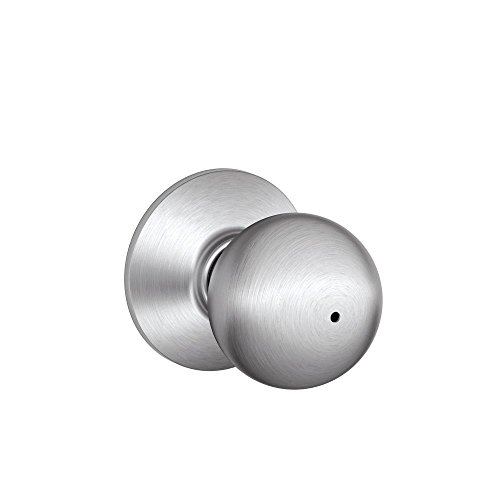 SCHLAGE F40ORB626 Orbit Sichtschutzknopf, satiniertes Chrom von SCHLAGE