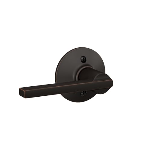 SCHLAGE Lock Company Latitude Hebel Drehsicherung Antik-Bronze (F170 LAT 716) von SCHLAGE