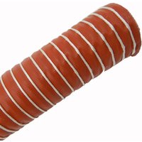 Schlauch24 - Silikon-Heißluftschlauch einlagig Meterware 102 mm - Rot von SCHLAUCH24