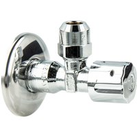 Schlösser Armaturen - js Profi Eckventil 3/8 Zoll selbstdichtend Handwerkerqualität dvgw Messing verchromt von SCHLÖSSER ARMATUREN
