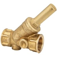 Schlösser Armaturen - js Schrägsitz Rückschlagventil - Rückflussverhinderer Rp 1/2 (dn 15) dvgw Typ 1325 - Muffenanschluss von SCHLÖSSER ARMATUREN