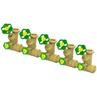 Js Atv-Verteiler, Steig.spindel 5-Fach,dn32,eing. 1 1/4",ob.a. 2" Js Atv-Verteiler, Steig.spindel 5-Fach,dn32,eing. 1 1/4",ob.a. 2" von SCHLÖSSER ARMATUREN