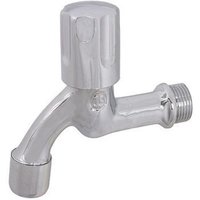 Js Auslaufventil Mit Perlator Designgriff,1/2",poliert Chrom von SCHLÖSSER ARMATUREN