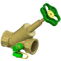 Js Freistromventil, Muffenanschl. M.e.,st.sp.,dn32,1 1/4,pr-Ms,dvgw Js Freistromventil, Muffenanschl. M.e.,st.sp.,dn32,1 1/4,pr-Ms,dvgw von SCHLÖSSER ARMATUREN