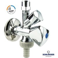 Schlösser Armaturen - js WAS-Ventil Kombieckventil 1/2 Zoll - selbstdichtend, poliert verchromt Schlösser Armaturen - js WAS-Ventil Kombieckventil 1/2 Zoll - selbstdichtend, poliert verchromt von SCHLÖSSER ARMATUREN