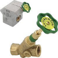 Schlösser Armaturen - KFR-Ventil 1/2' bis 2' mit Prüfschraube Muffenanschluss mit Dämmschale ohne Entleerung mit steigender Spindel in verschiedenen Schlösser Armaturen - KFR-Ventil 1/2' bis 2' mit Prüfschraube Muffenanschluss mit Dämmschale ohne Entleerung mit steigender Spindel in verschiedenen von SCHLÖSSER ARMATUREN