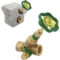 Schlösser Armaturen - KFR-Ventil 1/2' bis 2' mit Prüfschraube Muffenanschluss mit Dämmschale und Entleerung sowie steigender Spindel in verschiedenen Schlösser Armaturen - KFR-Ventil 1/2' bis 2' mit Prüfschraube Muffenanschluss mit Dämmschale und Entleerung sowie steigender Spindel in verschiedenen von SCHLÖSSER ARMATUREN