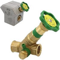 Schlösser Armaturen - KFR-Ventil mit Muffenschluss 1/2' bis 1 1/4' mit Dämmschale von SCHLÖSSER ARMATUREN