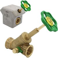 Schlösser Armaturen - Freistromventil Muffenschluss 1/2' bis 2' mit Dämmschale und Entleerung mit EPDM-Dichtungen sowie steigende Spindel Schlösser Armaturen - Freistromventil Muffenschluss 1/2' bis 2' mit Dämmschale und Entleerung mit EPDM-Dichtungen sowie steigende Spindel von SCHLÖSSER ARMATUREN