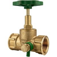 Schlösser Armaturen - js Durchgangsventil Rp 1 1/4 (dn 32) mit Entleerungsventil und steigender Spindel Typ 1110 von SCHLÖSSER ARMATUREN