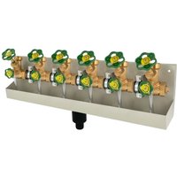 Schlösser Armaturen - ATV-Station oberes Anschlussgewinde Kompaktwasserverteiler g 1 1/4' x g 1 1/2' steigende Spindel von SCHLÖSSER ARMATUREN