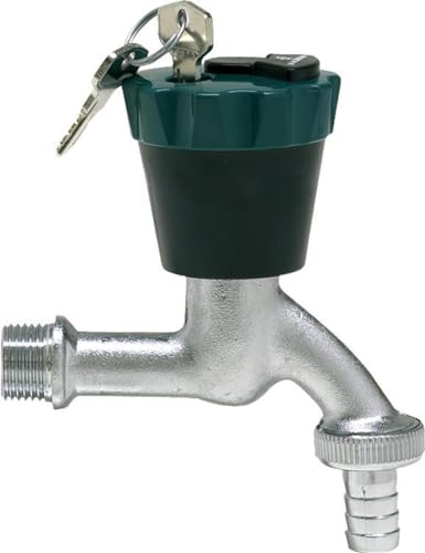 Wasser-Safe mit Schlauchverschraubung mit Schlüssel - matt-verchromt von SCHLÖSSER