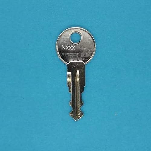 Ersatzschlüssel für Thule Trägersysteme und Dachboxen. Schlüsselnummer Thule - N006 von SCHLUESSELBUDE.DE SB