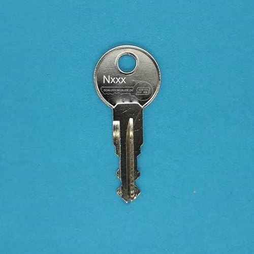 Ersatzschlüssel für Thule Trägersysteme und Dachboxen. Schlüsselnummer Thule - N024 von SCHLUESSELBUDE.DE SB